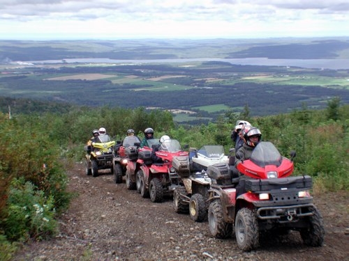 randonnee quad gaspesie