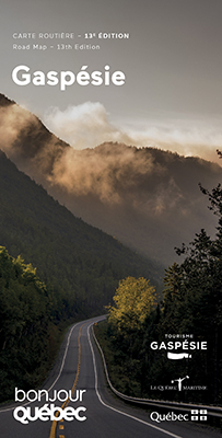 Gaspesie Road Map