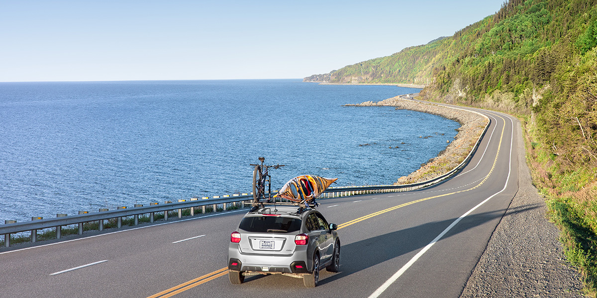 Route 132 dans La Haute-Gaspésie