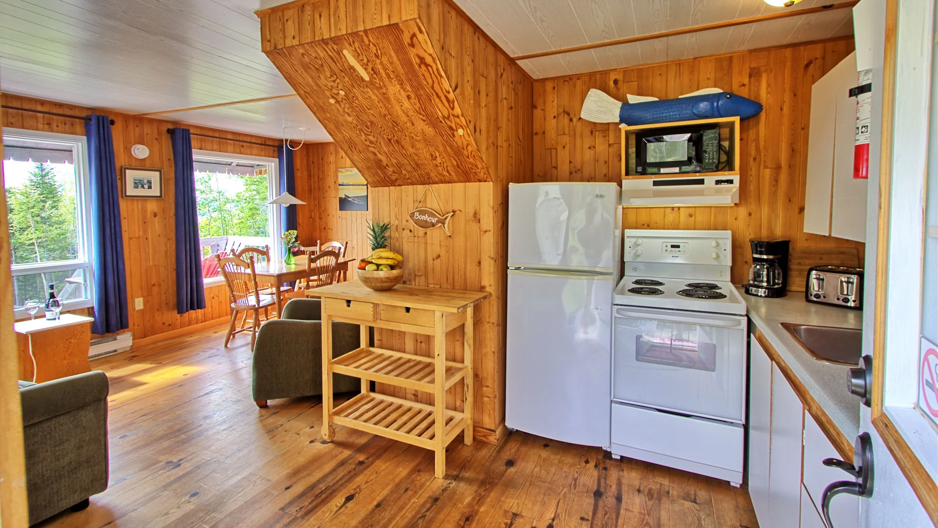 Chalets du Parc, Gaspé, Forillon