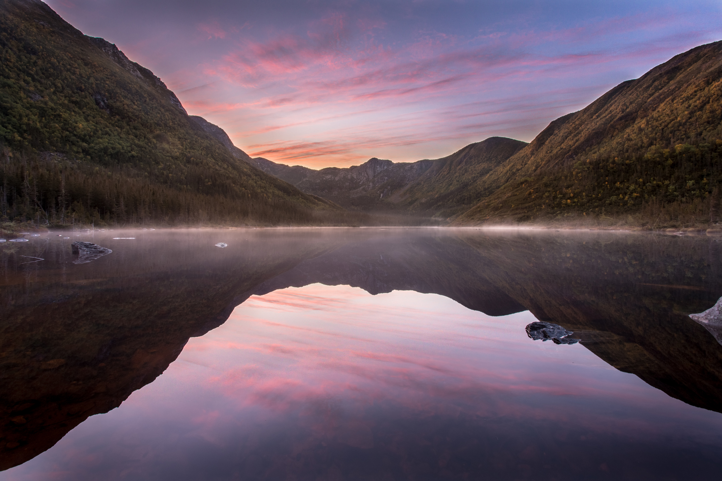 Lac aux Américains, Parc national de la Gaspésie
