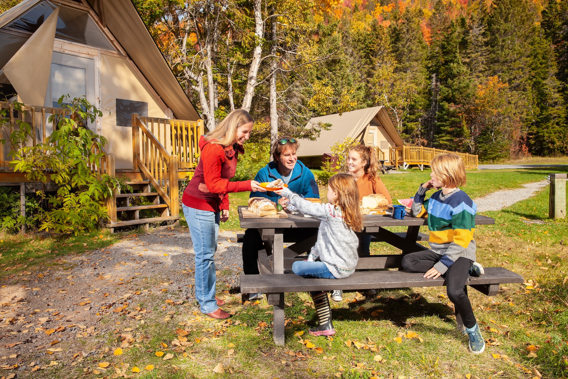 Camping au Parc National Forillon