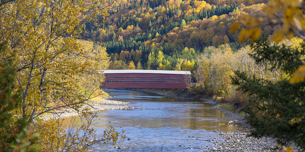 Pont couvert Jean-Chassé à Saint-René-de-Matane