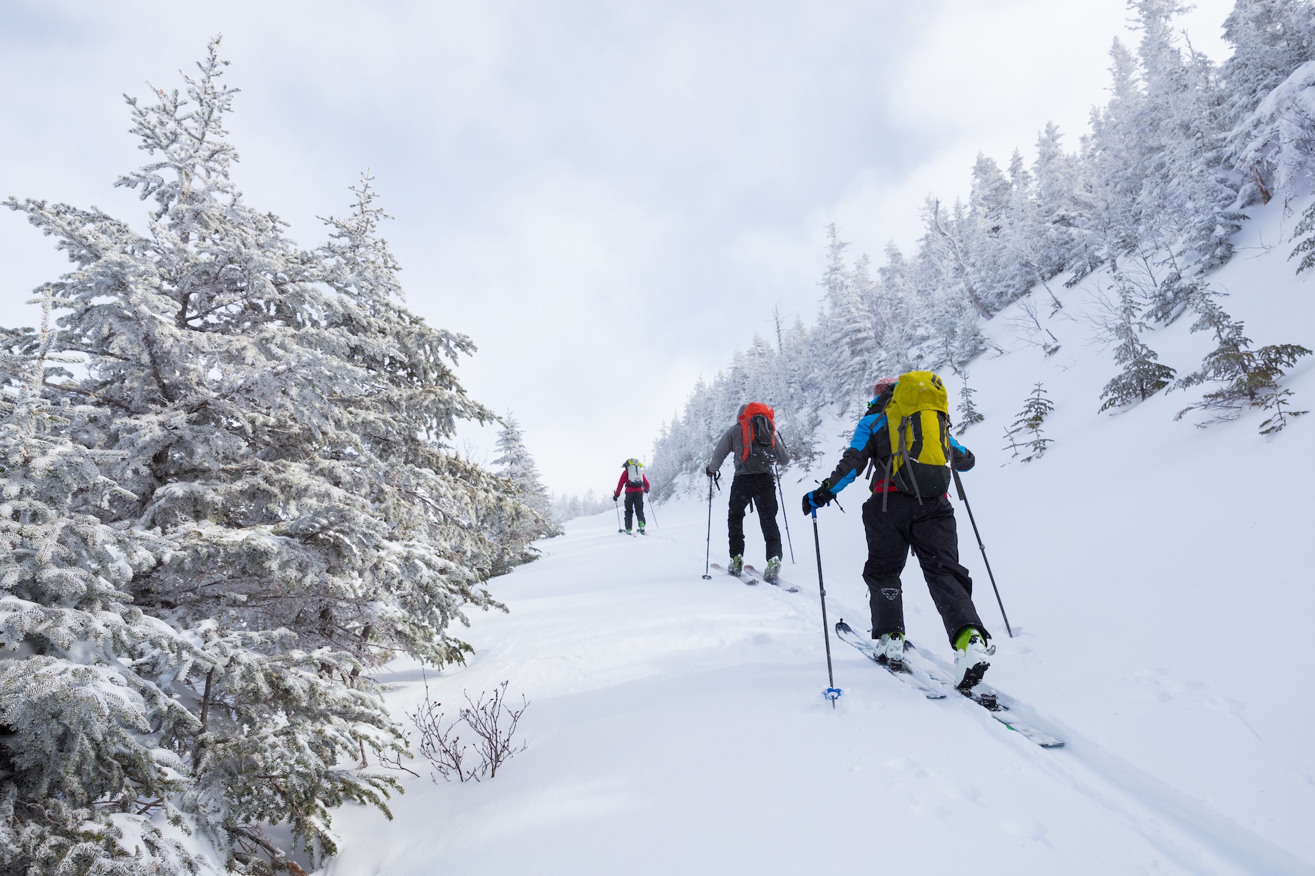 Backcountry skiing, Mines Madeleine 