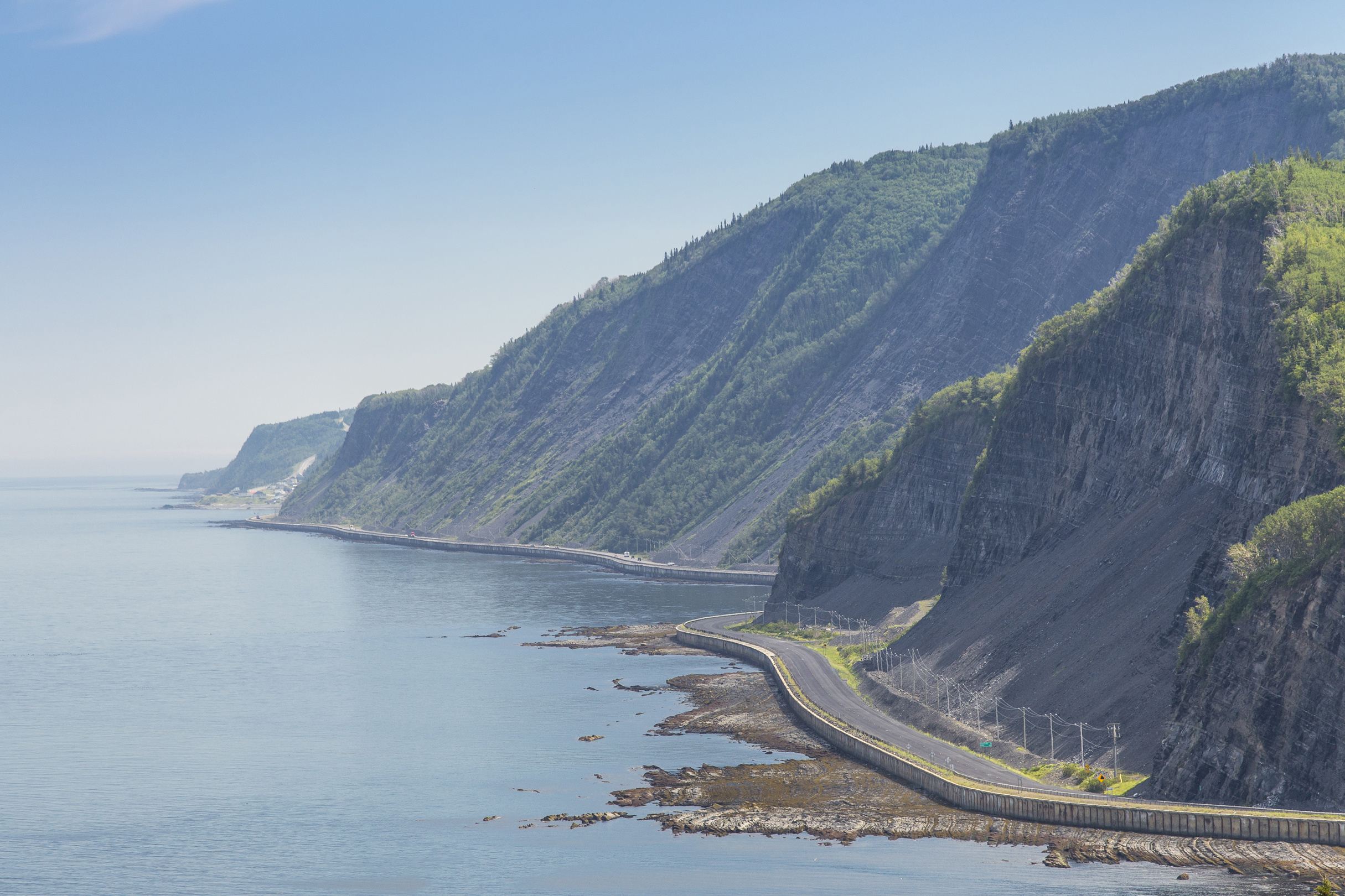 Route 132 in Haute-Gaspésie