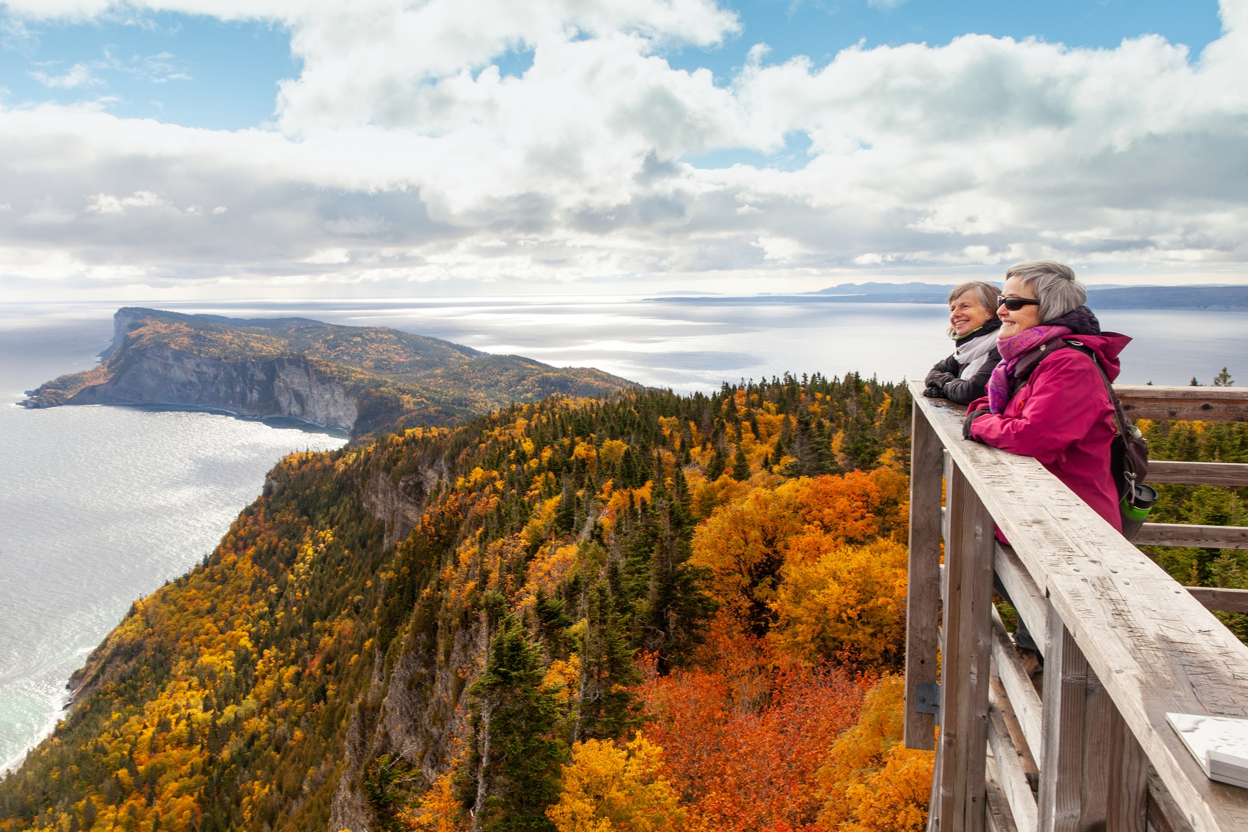 Tour du mont Saint-Alban, Parc national Forillon