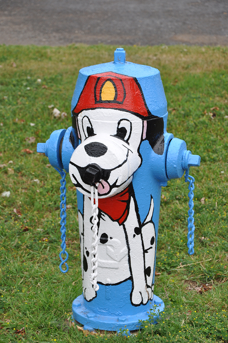 Fire hydrant in New Carlisle.