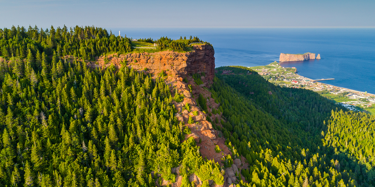 Mont Sainte-Anne, Percé