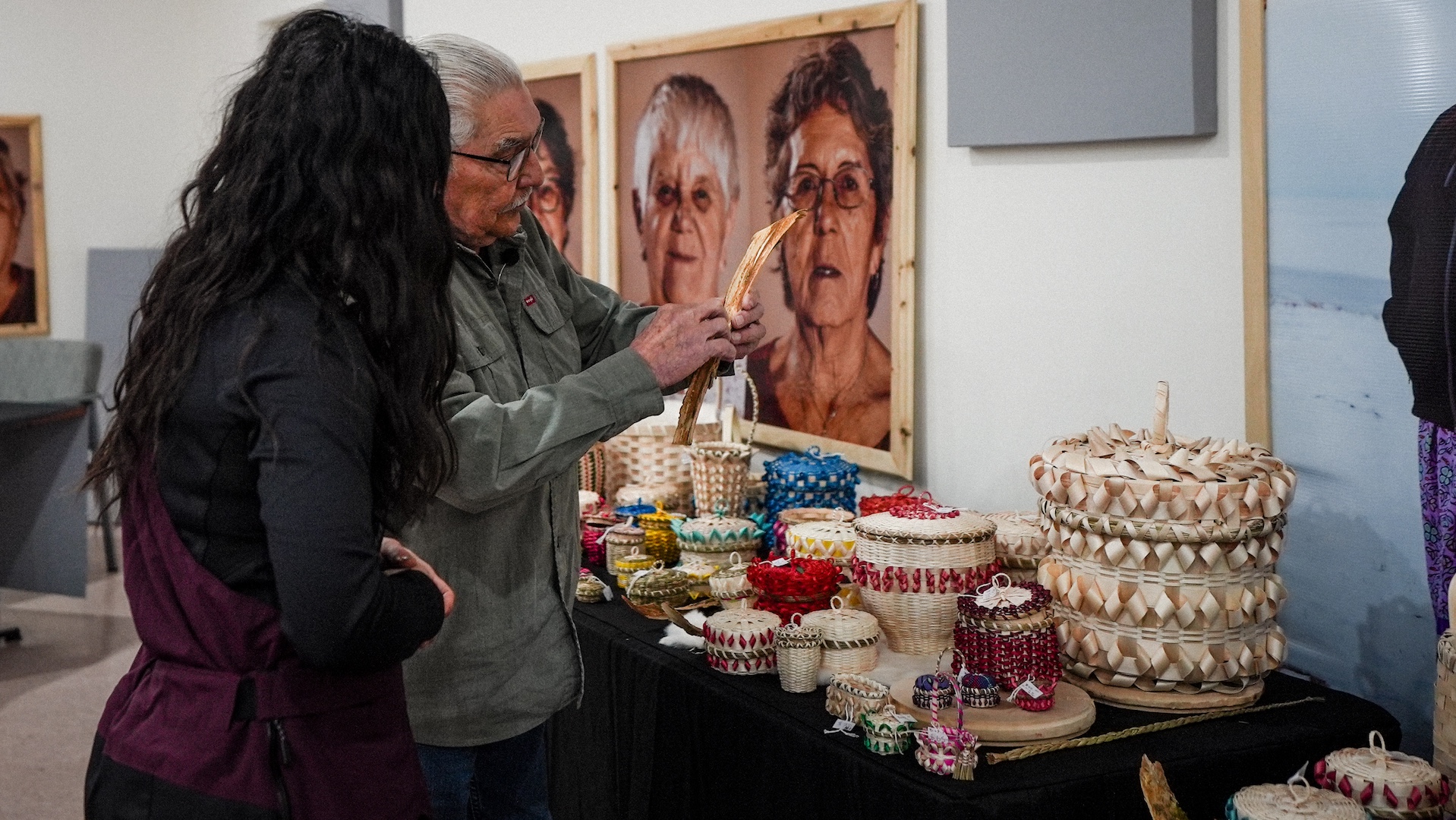 Bernard Jerome, coordinateur culturel & langage de la communauté Mi’gmaq de Gesgapegiag