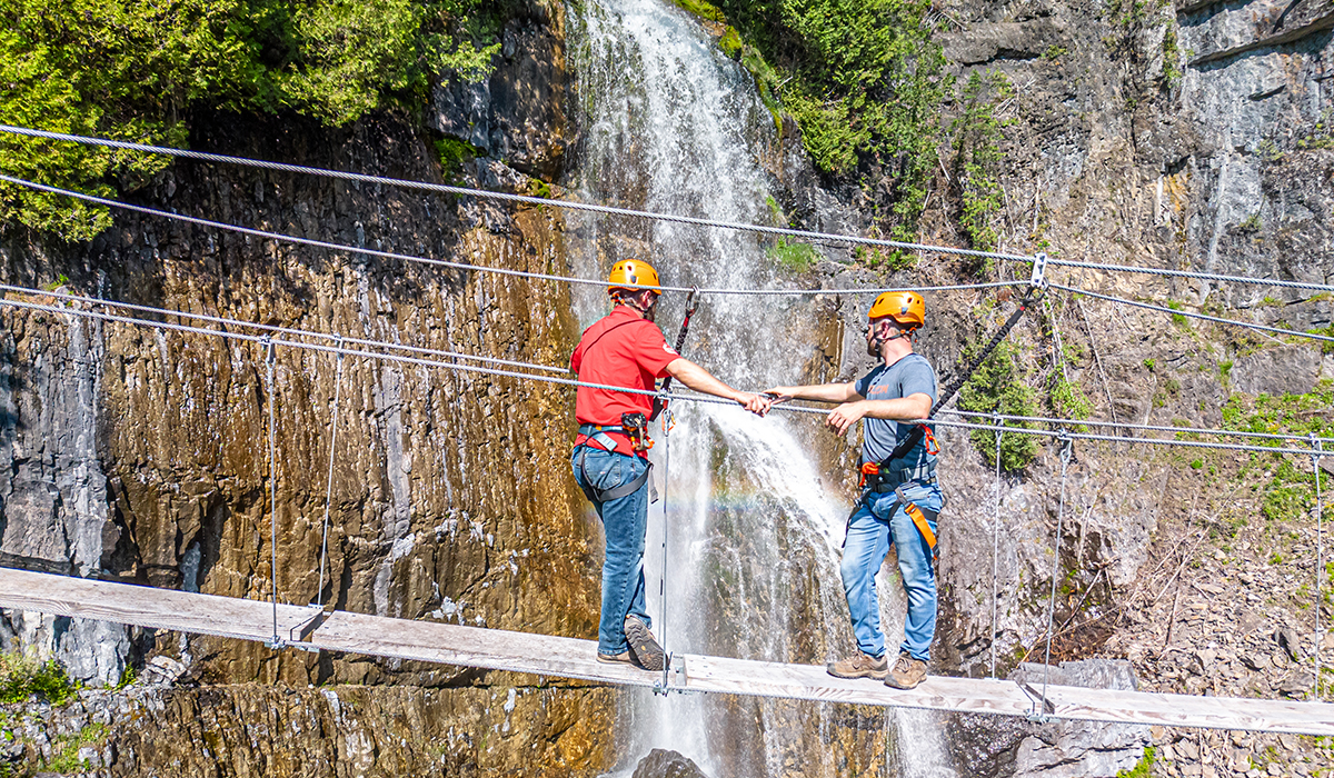 Chute à Philomène.