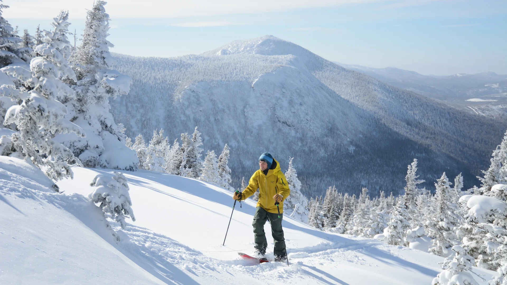 Ski dans la Réserve faunique de Matane