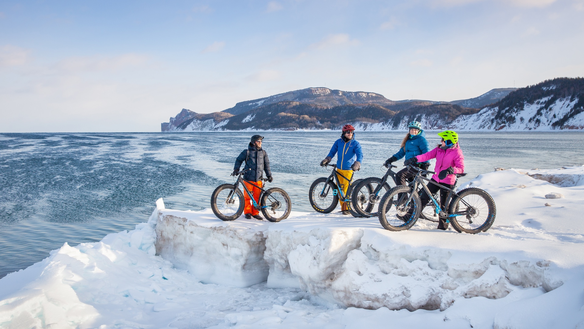 Fatbike at Coin-du-Banc