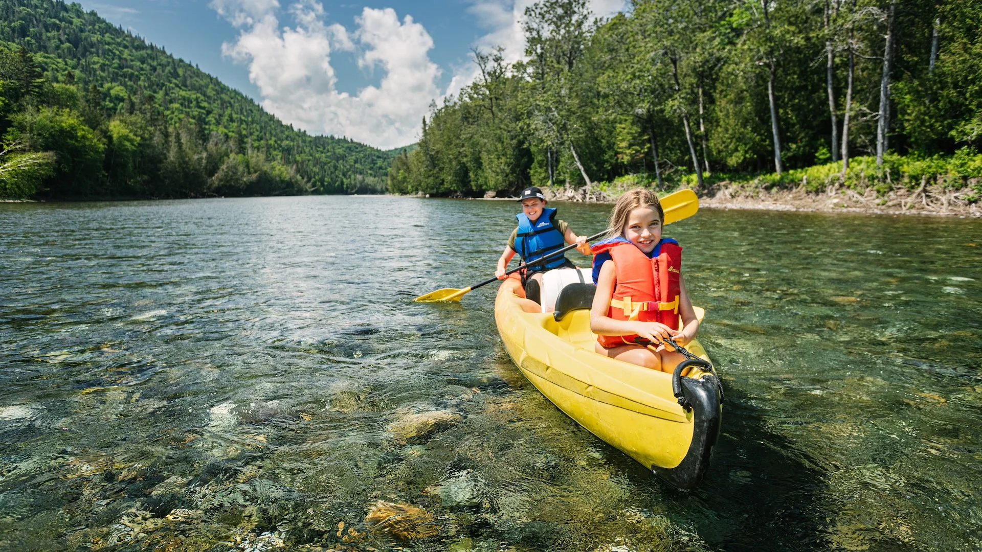 Canot avec Cime Aventure