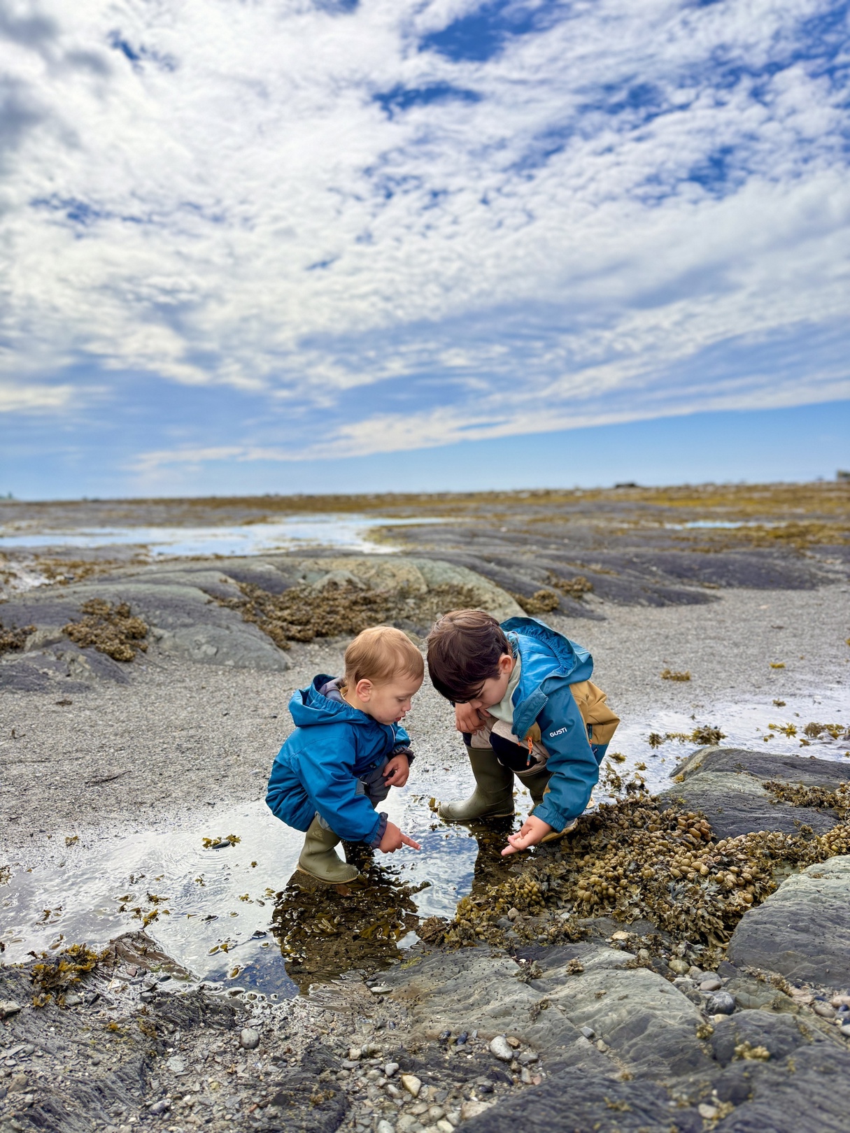 Enfants sur la plage