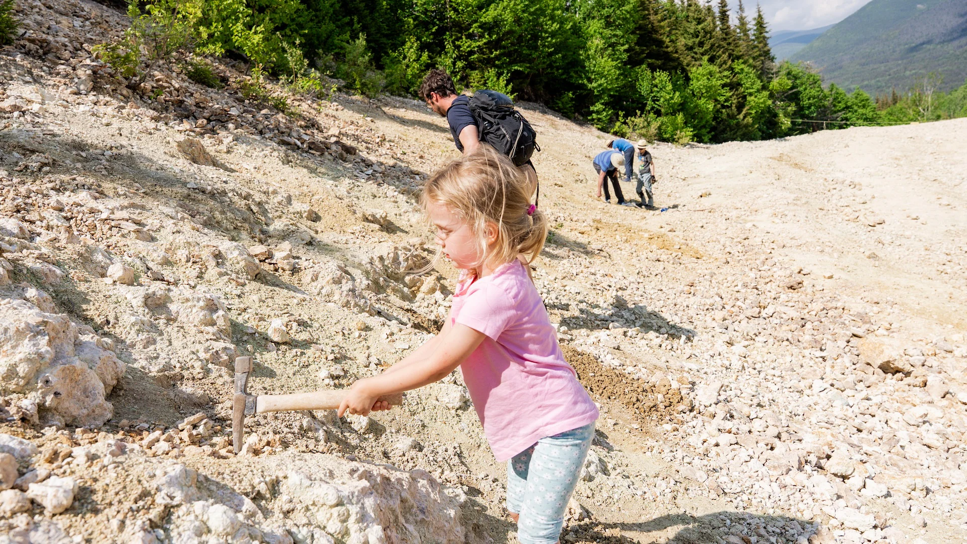 Mine d'agates du Mont Lyall