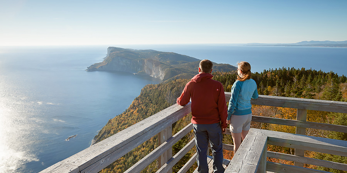 Randonnée au Mont Saint-Alban dans le parc national Forillon
