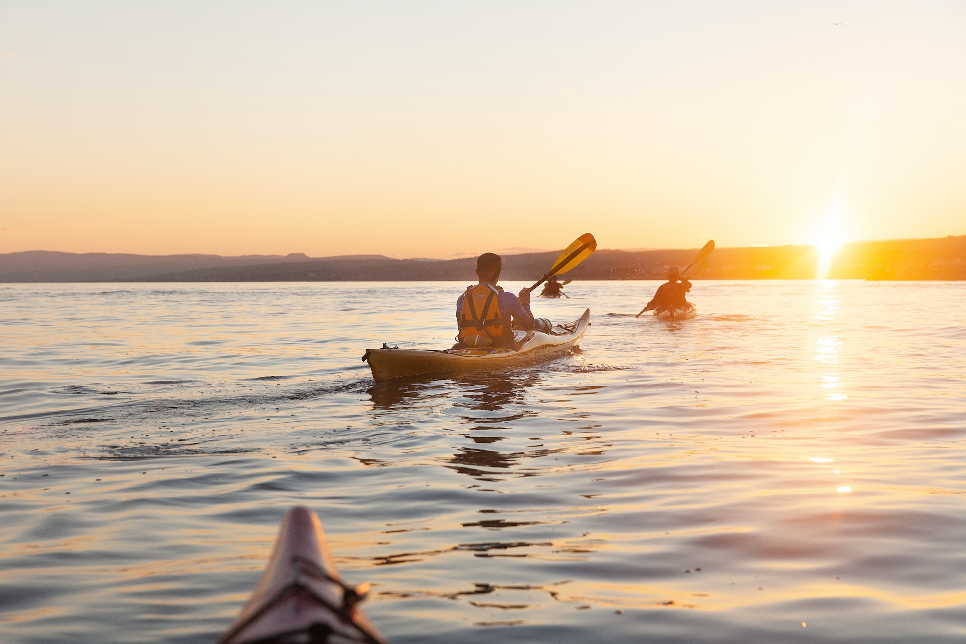 Kayak avec Le Nordet