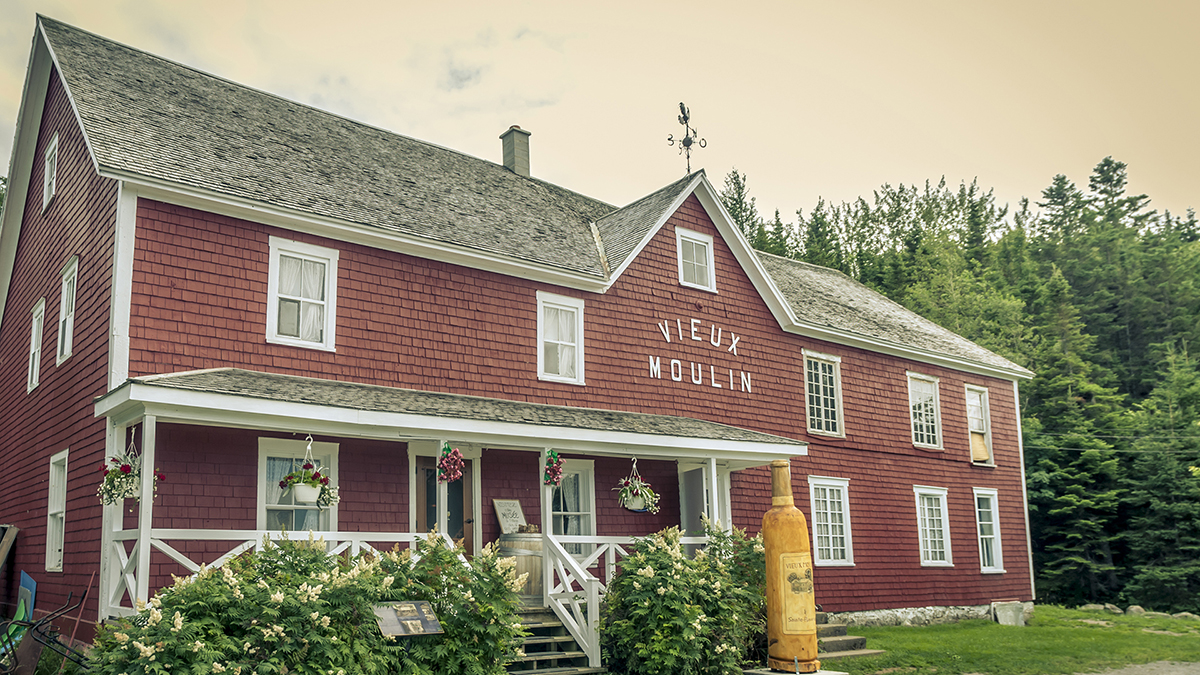 Vieux moulin - Musée de la Neufve-France
