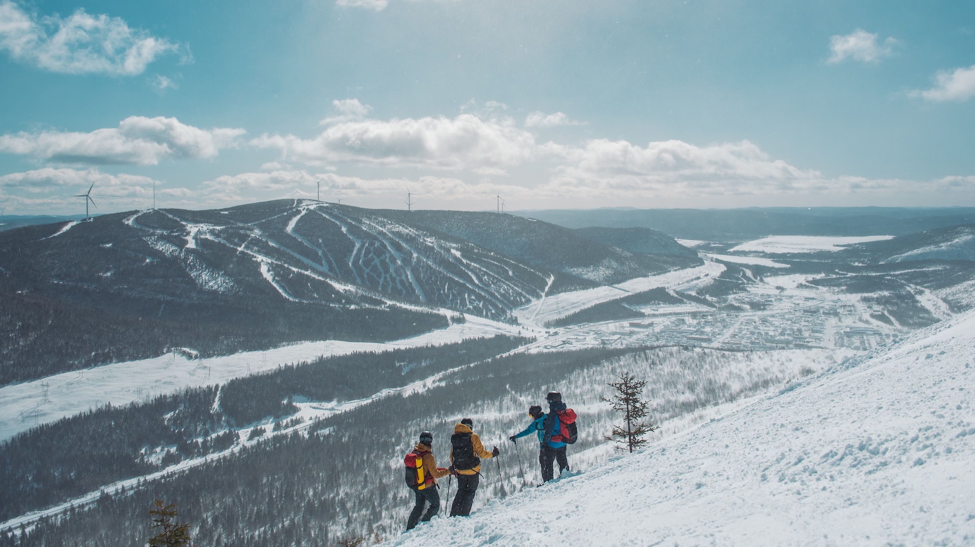 Backcountry Skiing in Murodchville