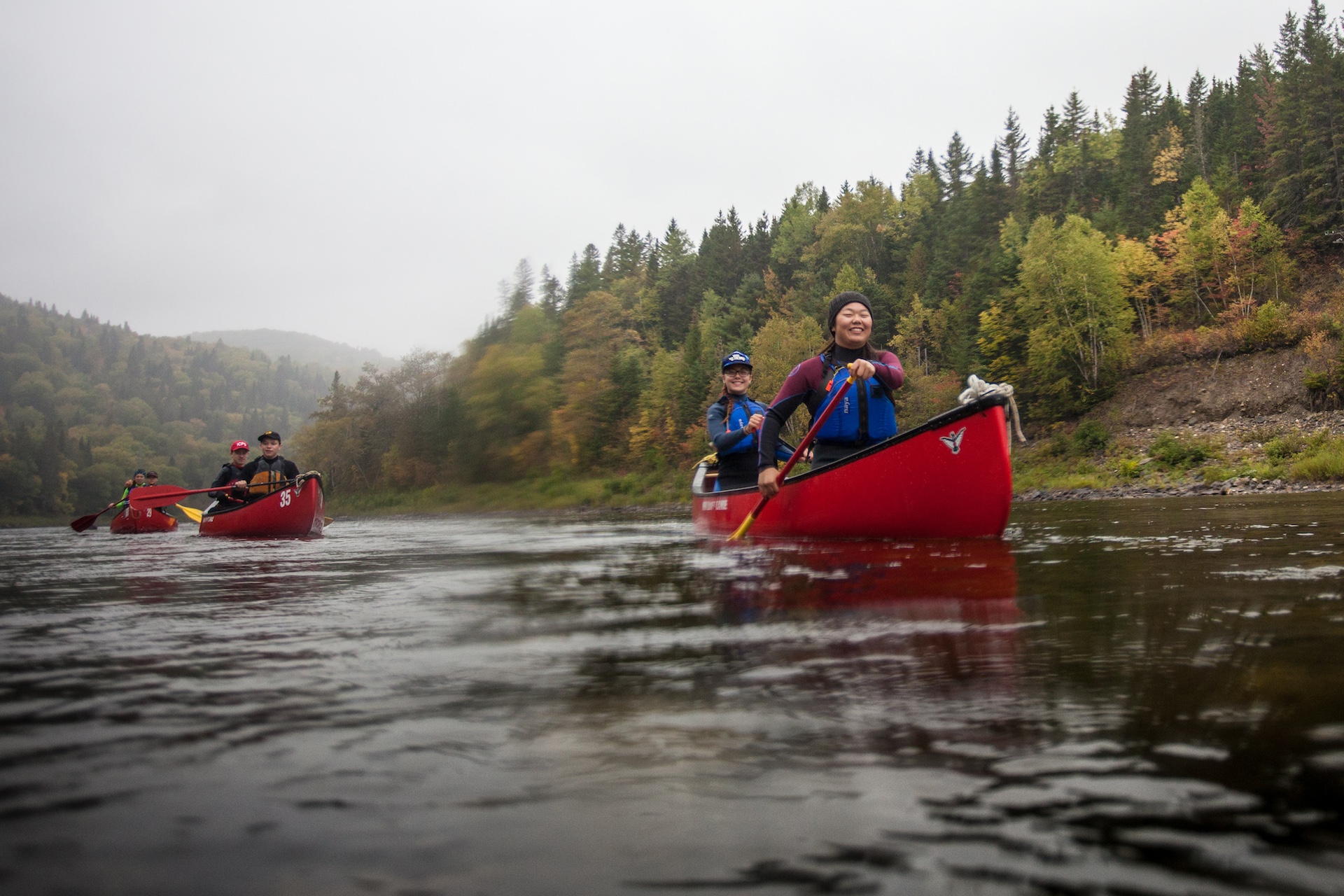 Canot avec Nature Aventure