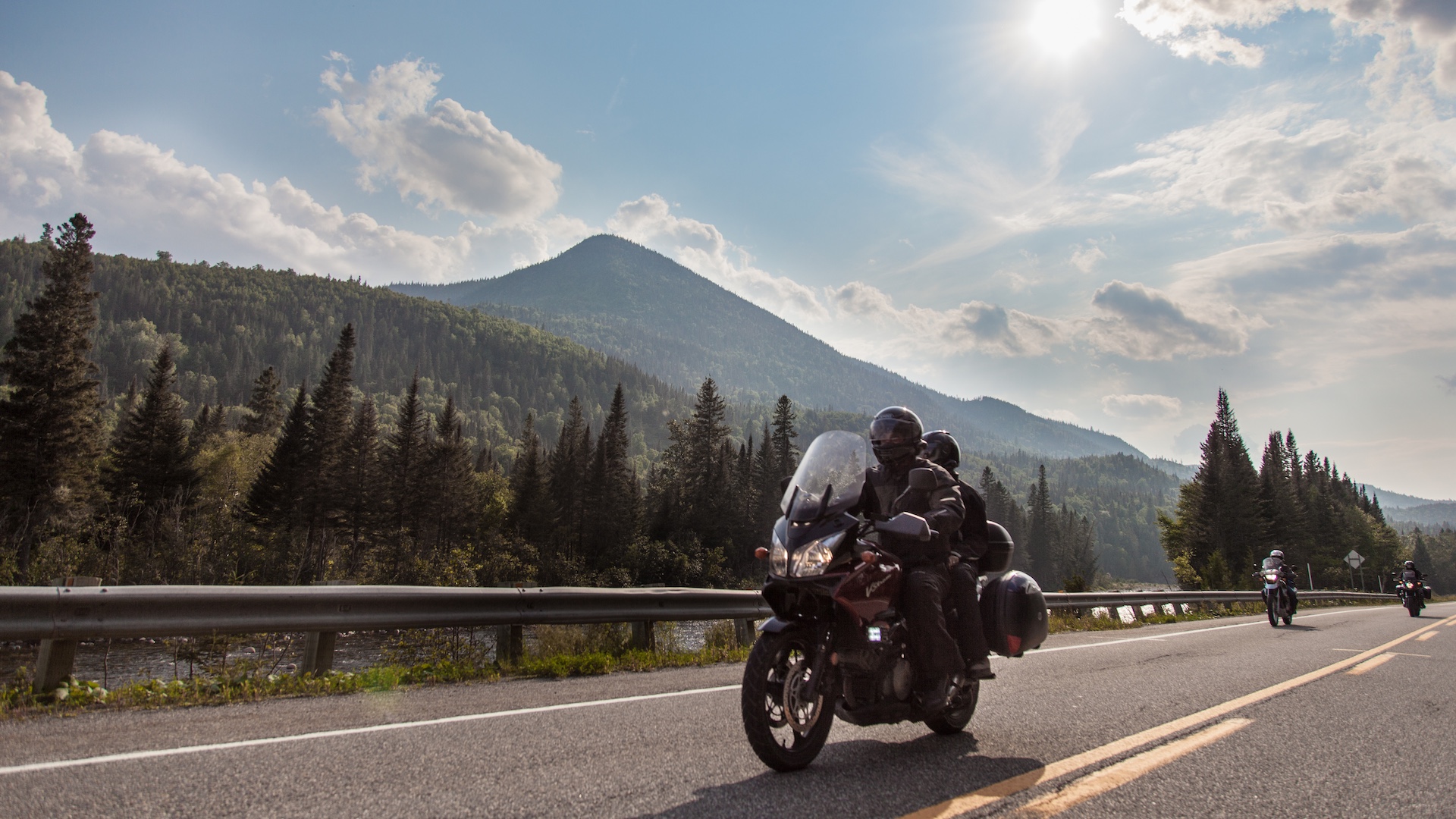 Motorcycling on Route 299