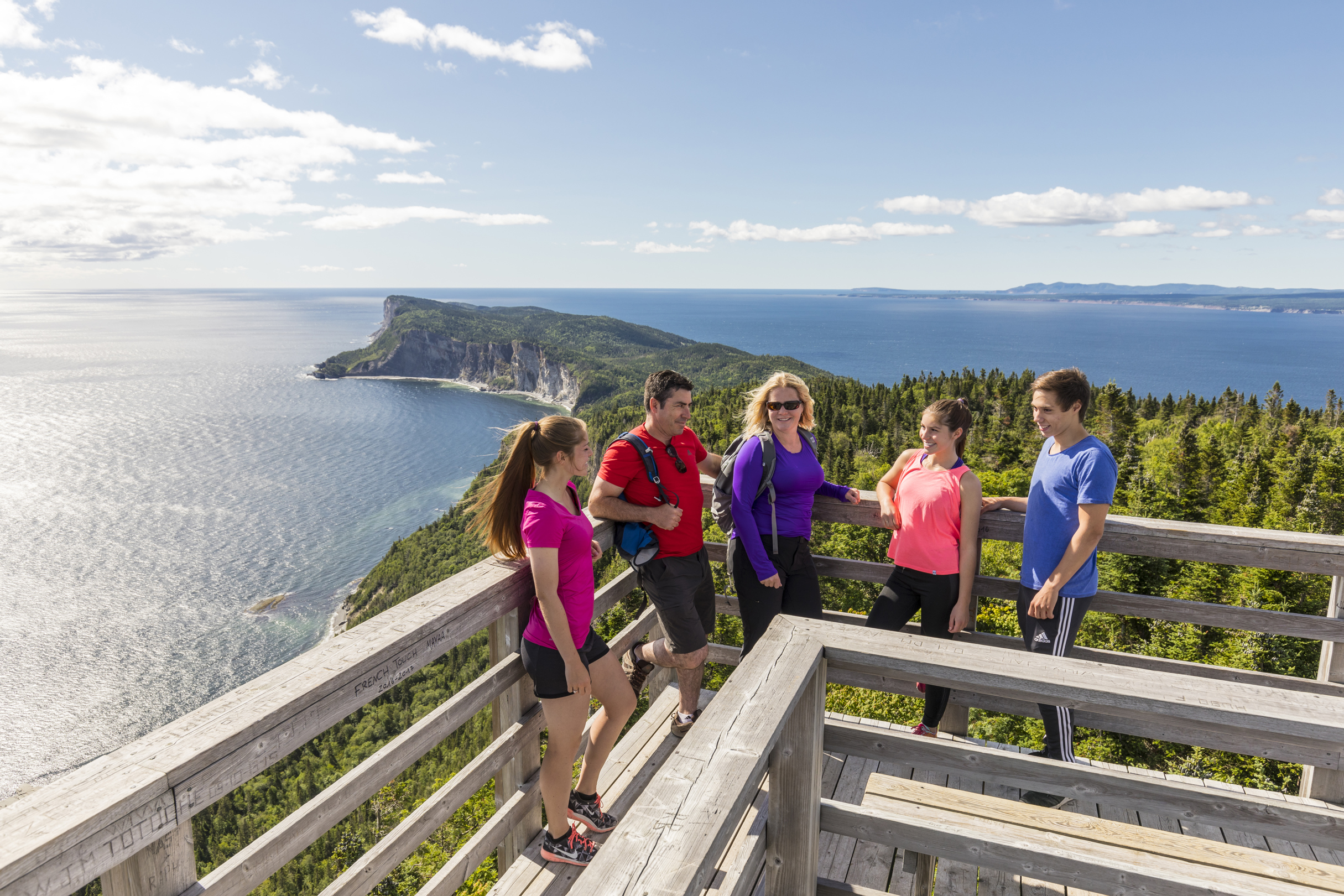Tour du mont Saint-Alban, Parc national Forillon