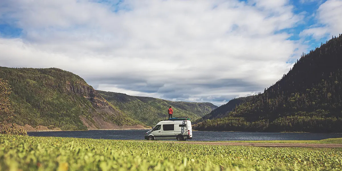 L'Anse-Pleureuse road stop