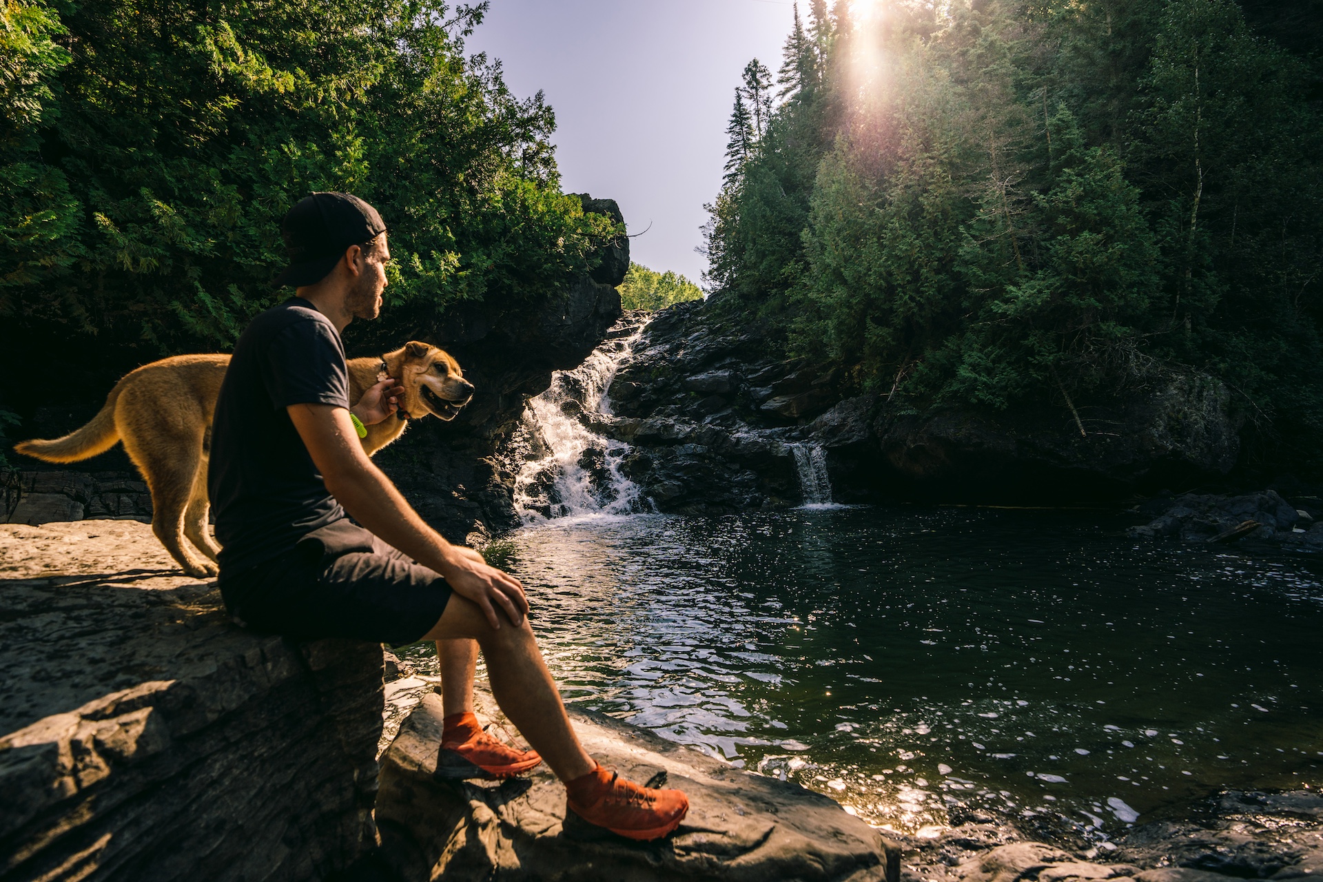 Chute à Ti-Mé, Saint-Ulric