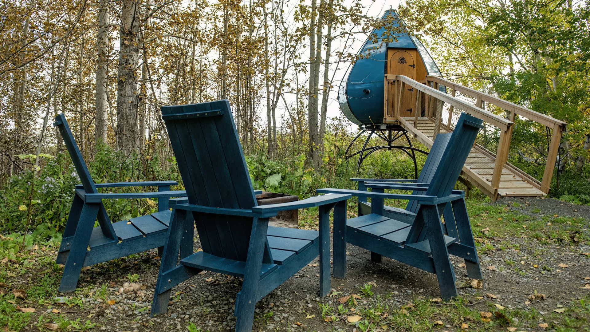 Prêt-à-camper au Parc national Forillon