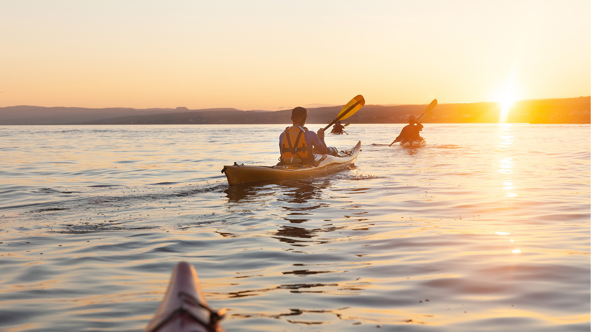 Kayak avec Le Nordet
