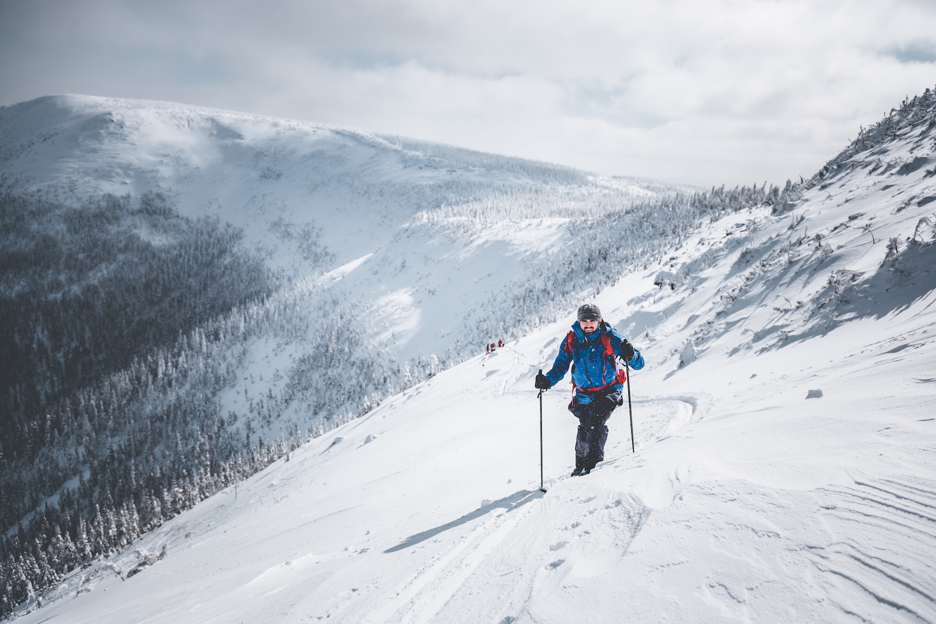 Backcountry skiing, Mont Lyall