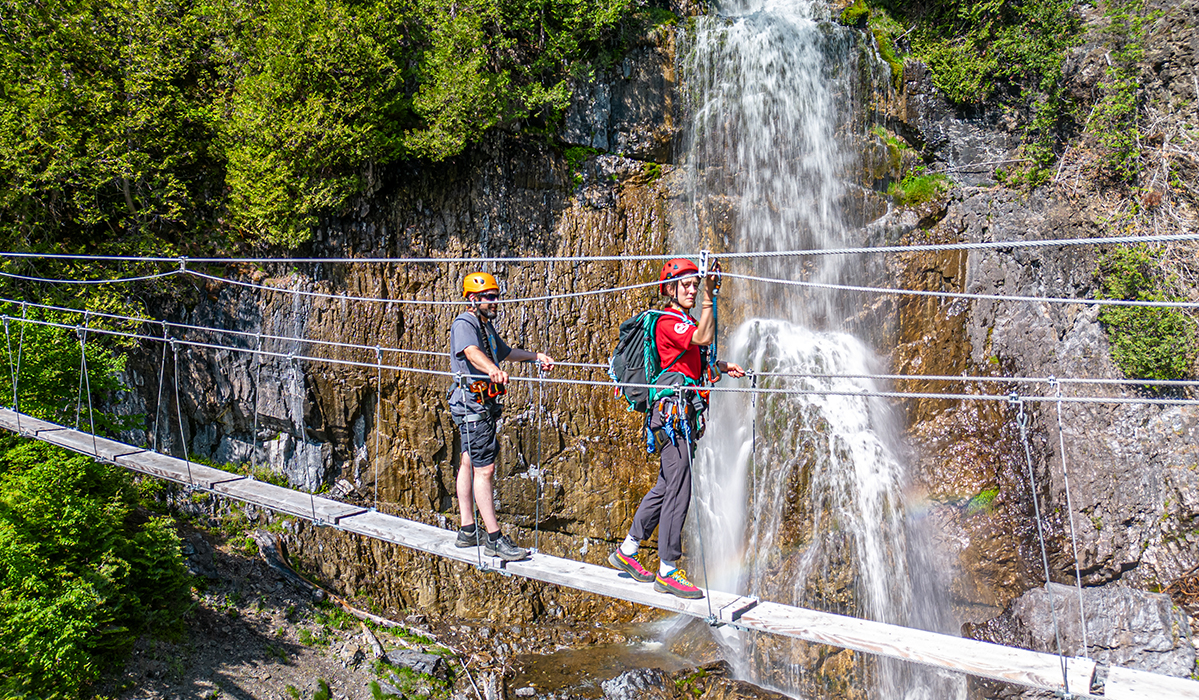 Via Ferrata de la Chute à Philomène