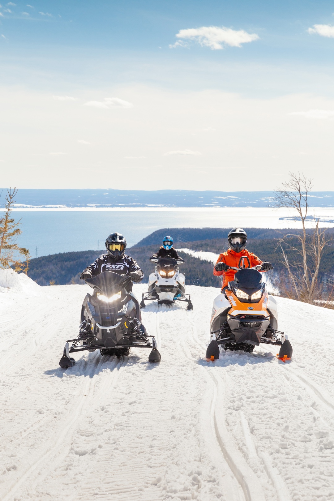 Motoneige à Carleton-sur-Mer