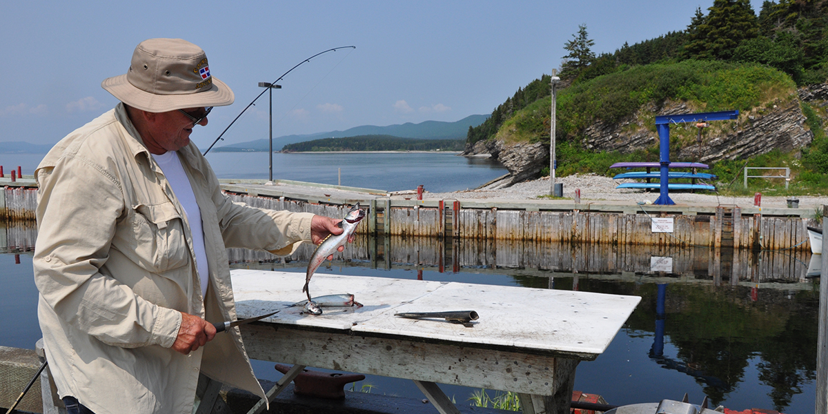 Quai de Grande-Grave, parc national Forillon
