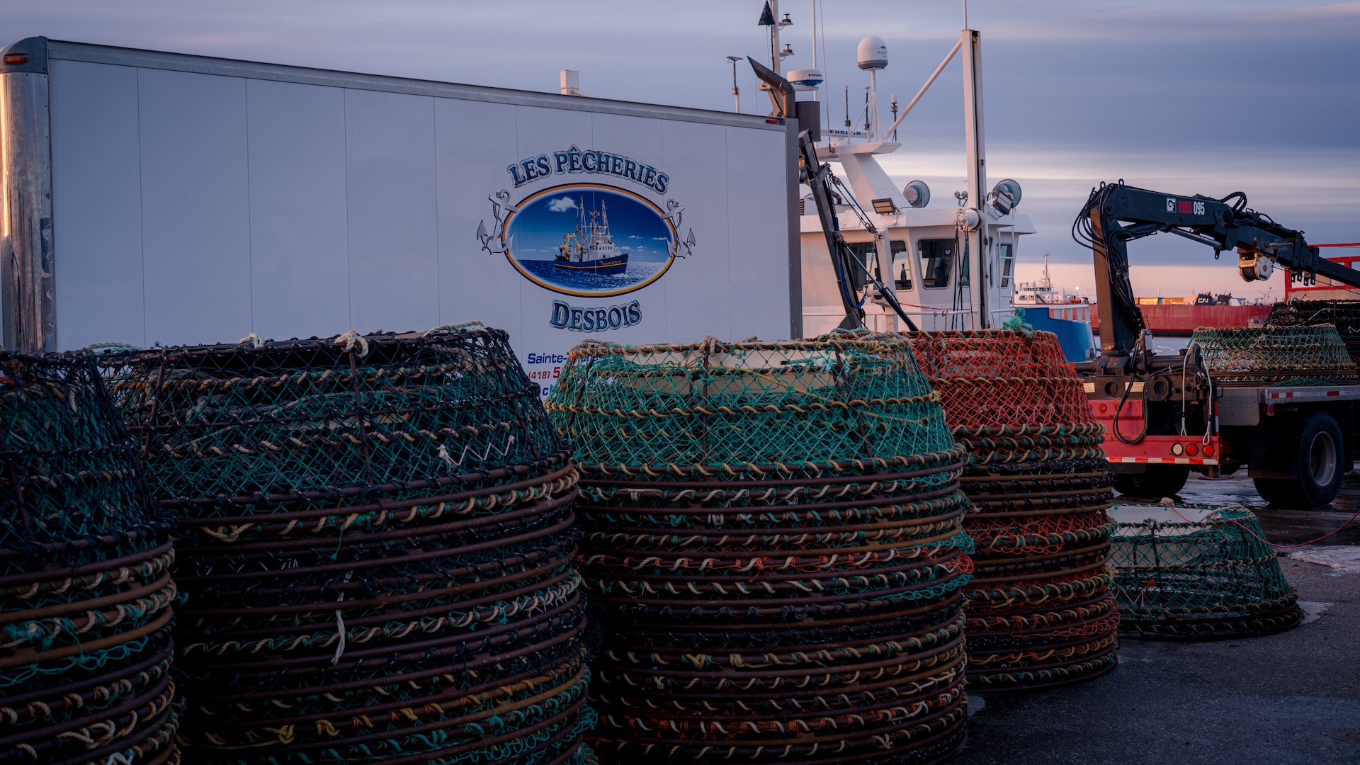 Camion des Pêcheries Desbois
