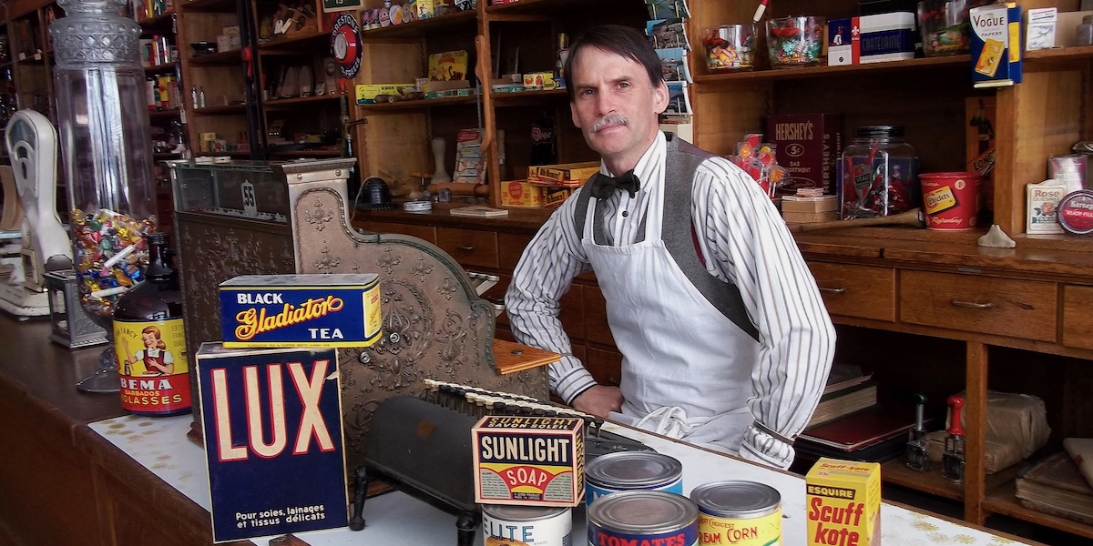 Magasin général historique authentique 1928