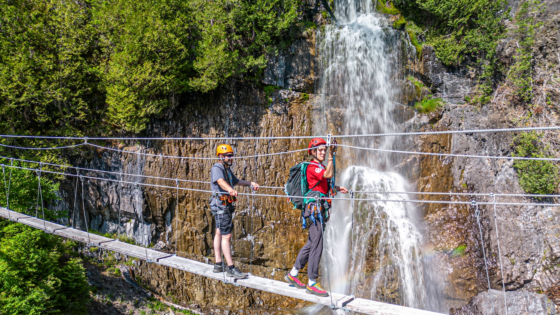 Via Ferrata de la chute à Philomène