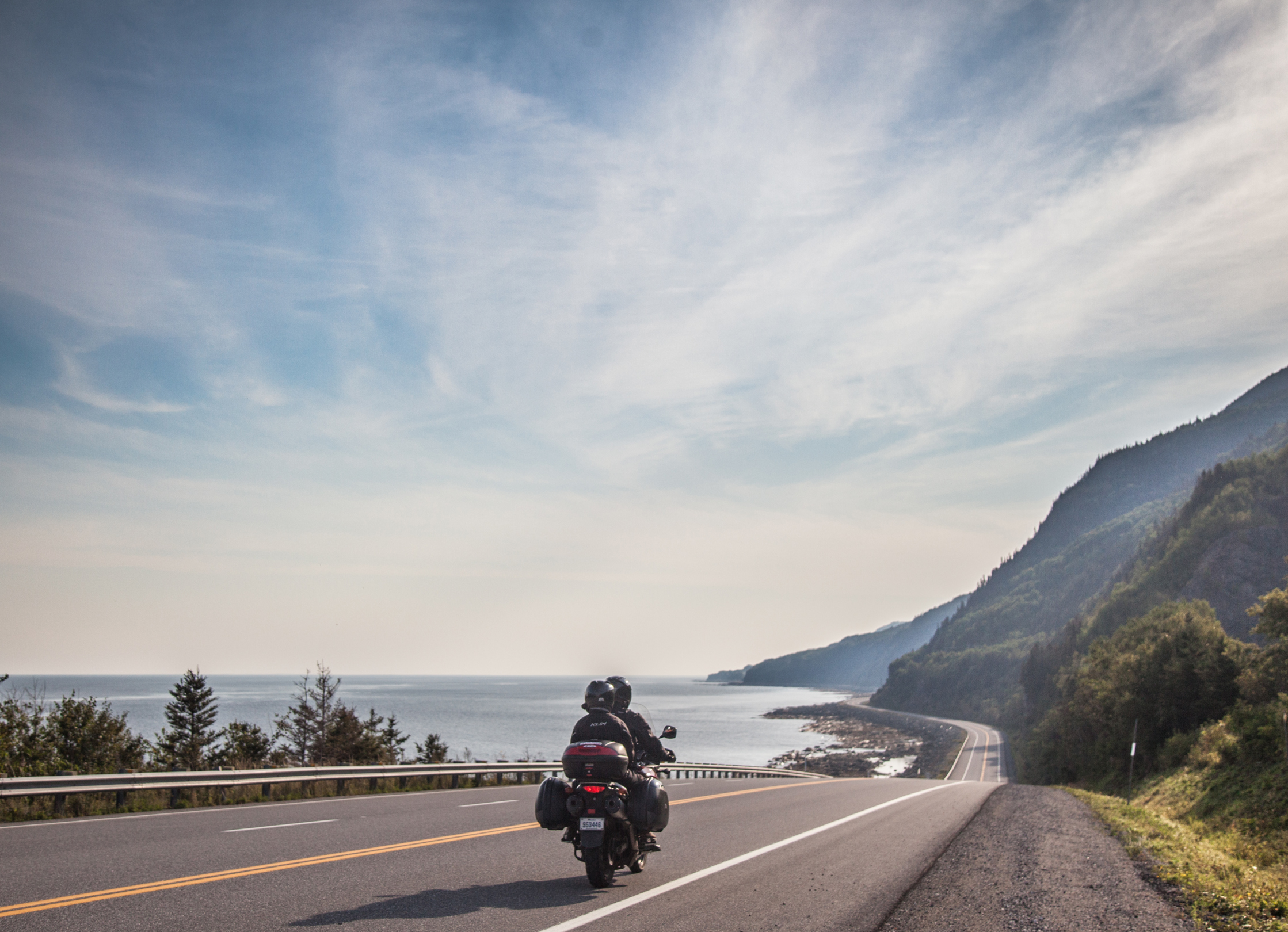 Route 132 in Haute-Gaspésie