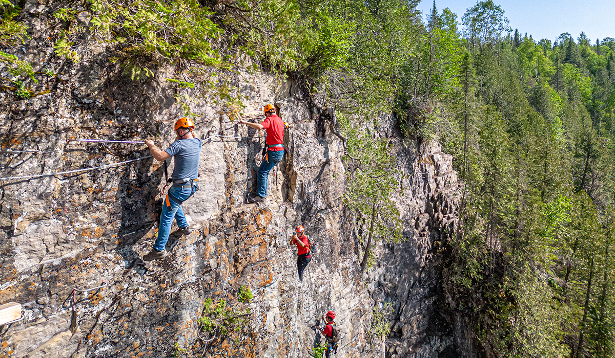 Via Ferrata de la Chute à Philomène