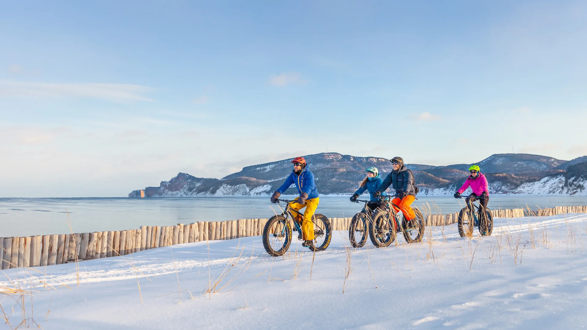 Fatbiking at Coin-du-Banc