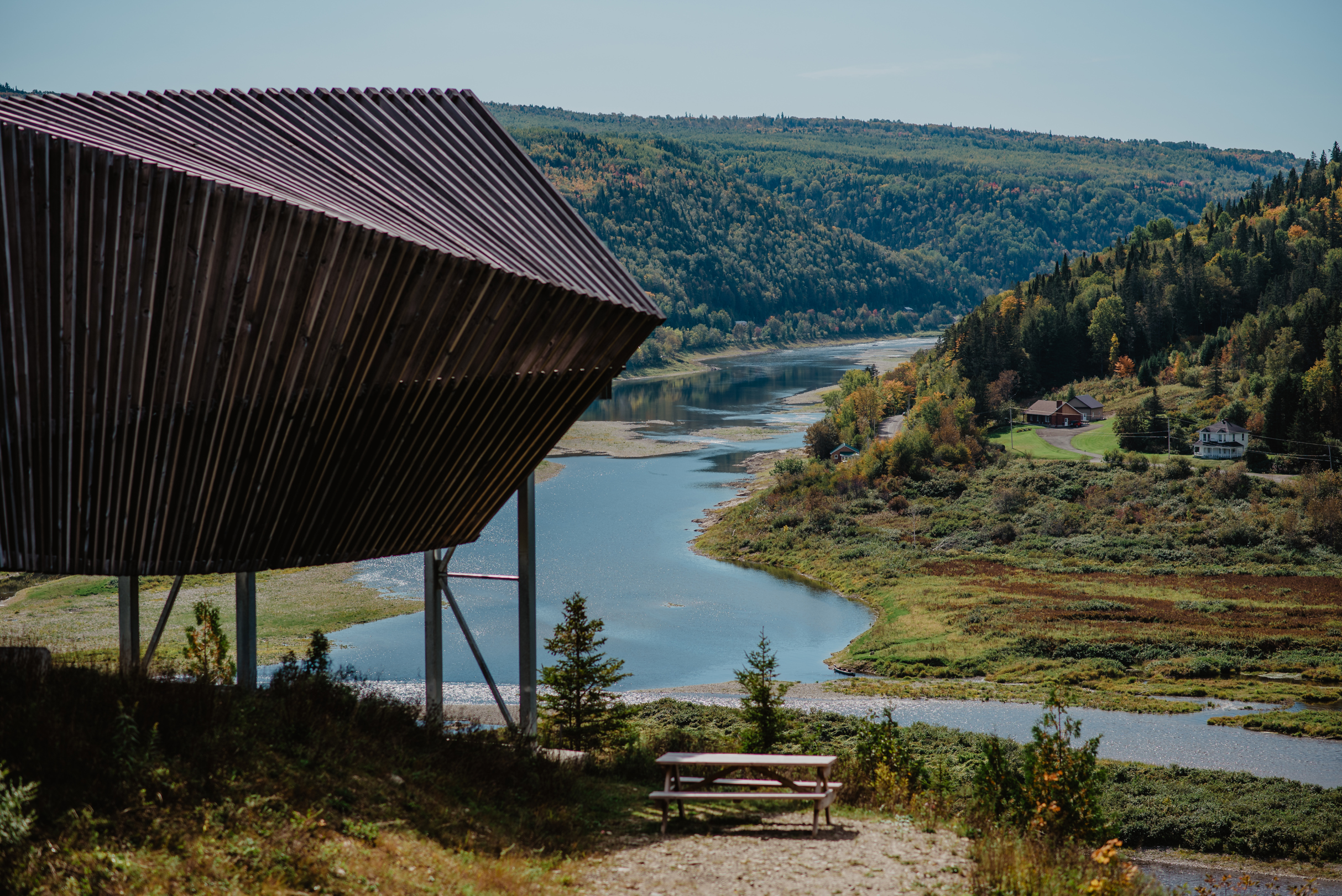 Belvédère des Deux-Rivières, Matapédia