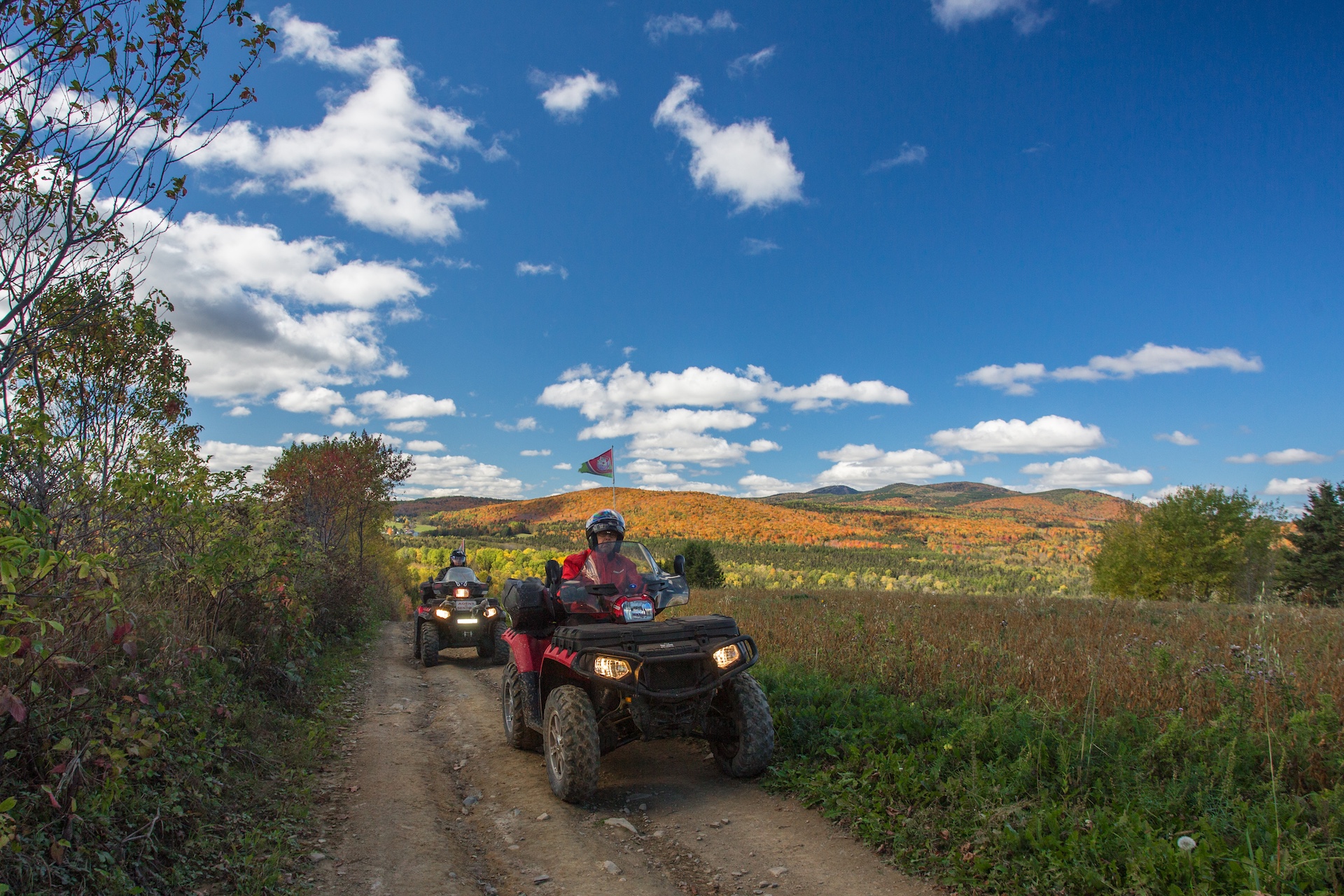 Quad dans La Matapédia