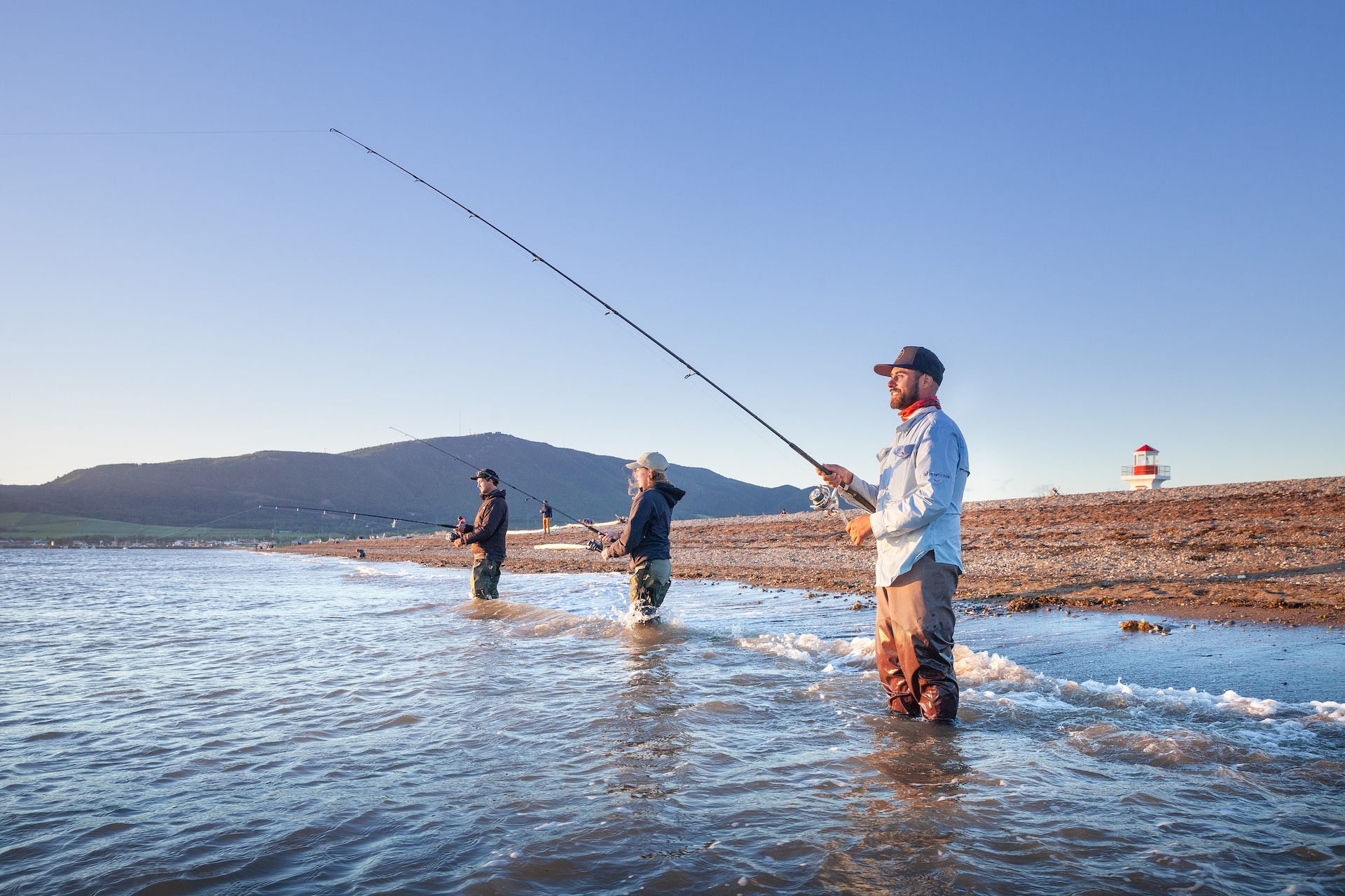 Pêche au bar rayé à Carleton-sur-Mer