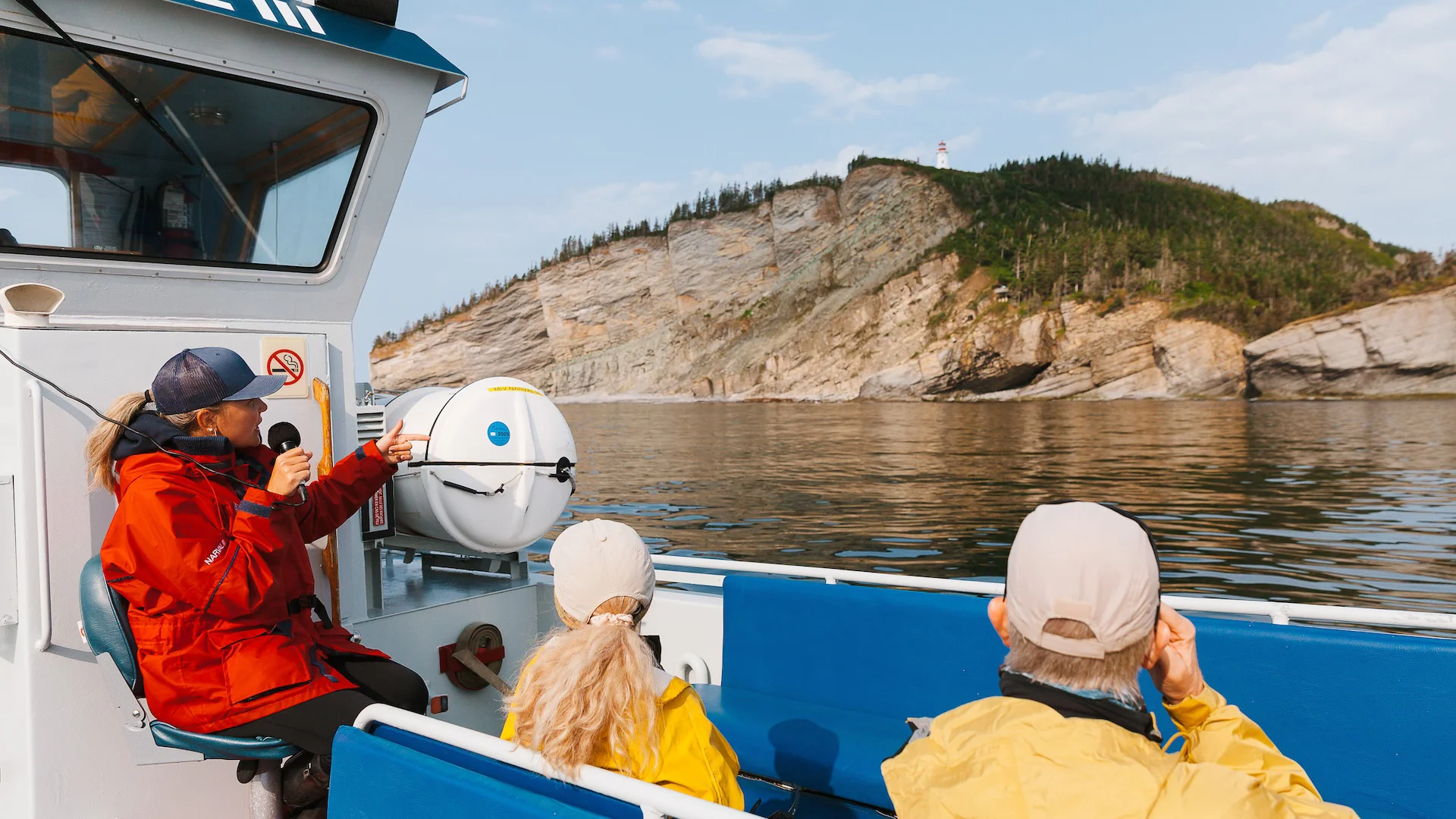 Croisière aux baleines au parc national Forillon