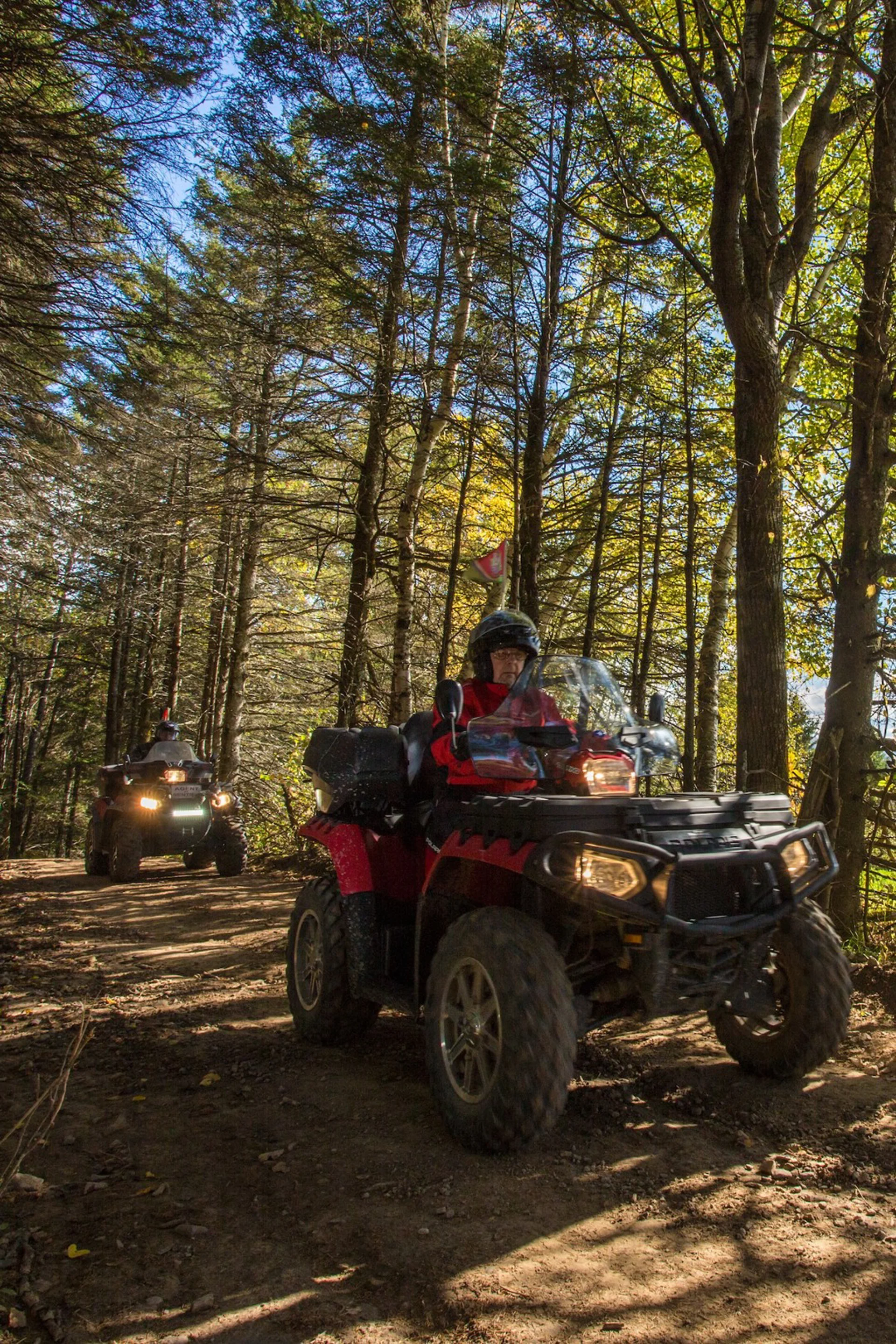 Quad dans La Matapédia