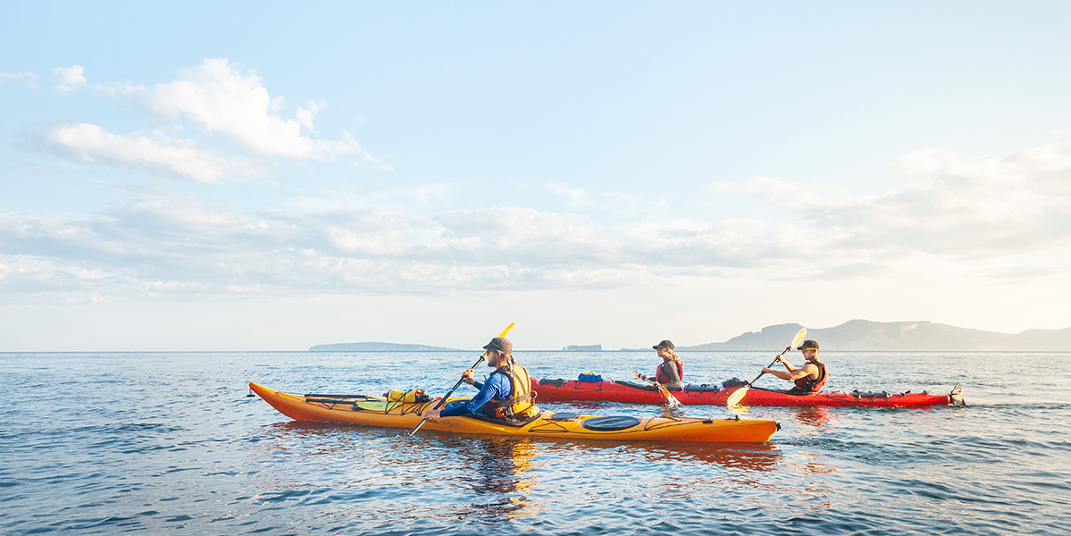 Kayak avec Le Nordet