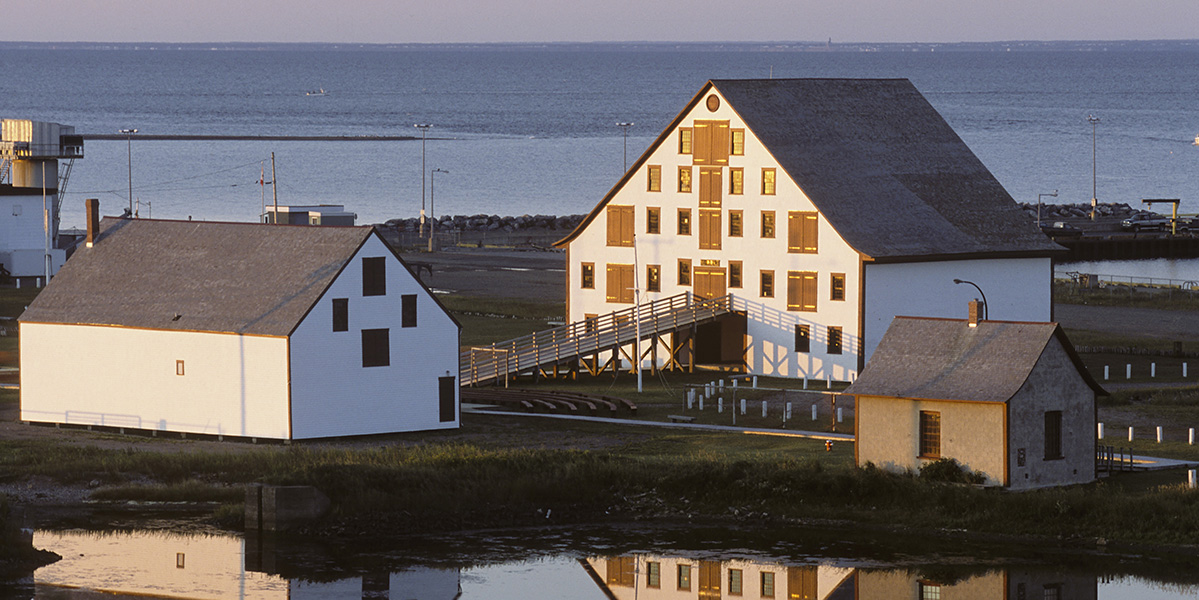 Site historique national de Paspébiac.